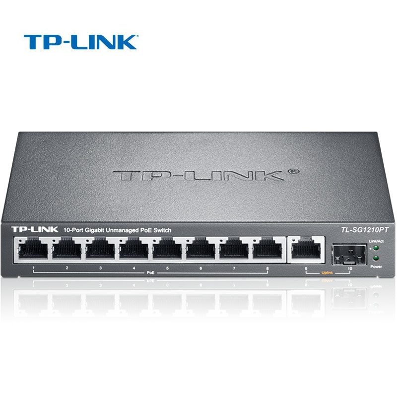 TP-LINK TL-SG2210PT Ǯ ⰡƮ Ŭ , 8 Ʈ..